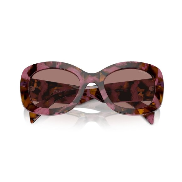 New PRADA Havana Butterfly PR A13S 18N-10D Sunglasses Women - Picture 4 of 6